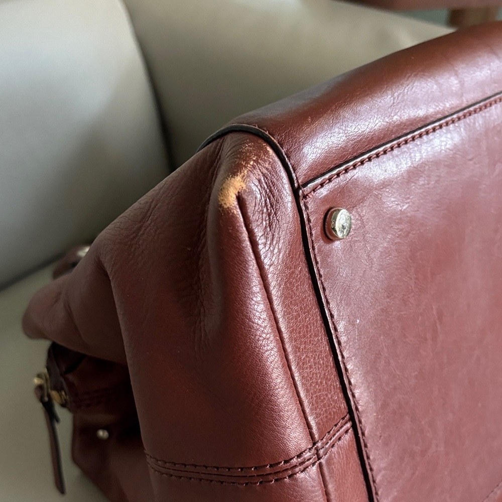 Kate Spade Caramel Brown Satchel - Picture 7 of 14